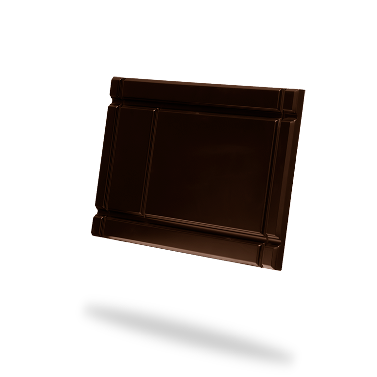 Marco cuadro chocolate