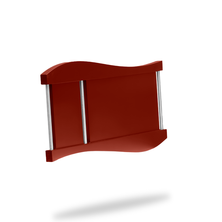 Base Piscis caoba  4x-6x14